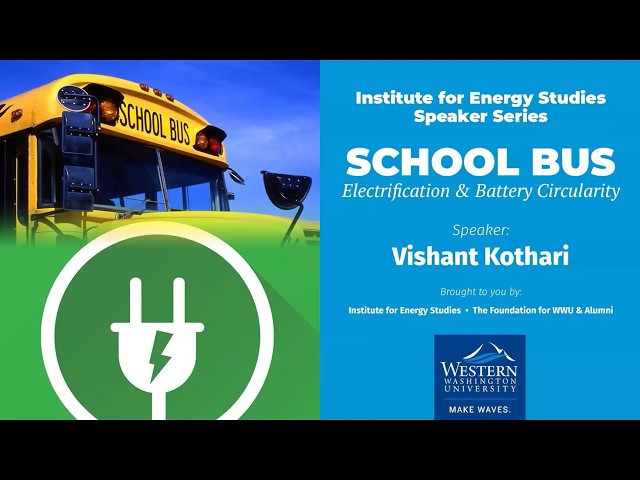 School Bus Electrification and Battery Circularity
