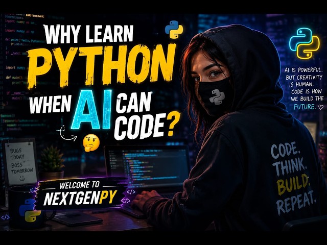 Why Learn Python When AI Can Code? 🤖 | Welcome to NextGenPy