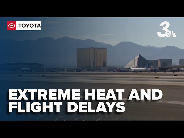 Travelers offered thousands to give up seats during Las Vegas heat wave