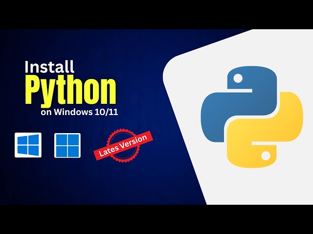 How to Install Python on Windows 10/11 | Python Full Installation