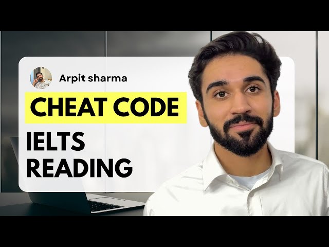 IELTS Reading Cheat Code | All Question Types, Tricks & Band 9 Strategies (Full Guide 2025)