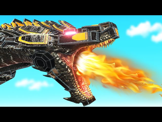 NEW Insane MECH DRAGON is Beyond What We've Seen in Animal Revolt Battle Simulator ARBS