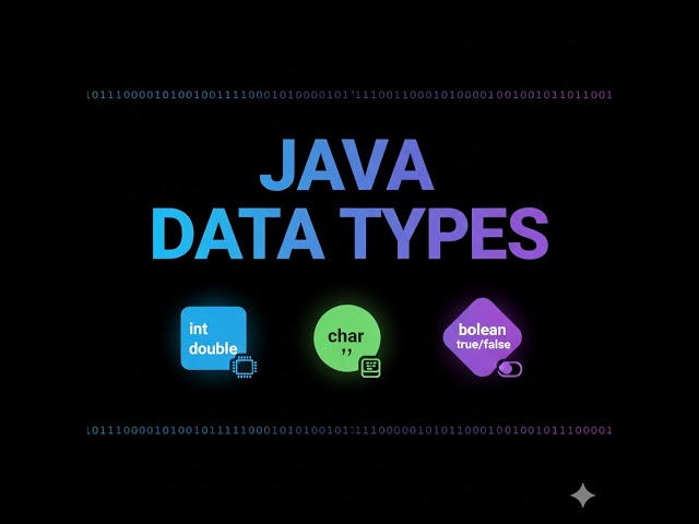Java Data Types ,KEY WORDS  Explained Simply !