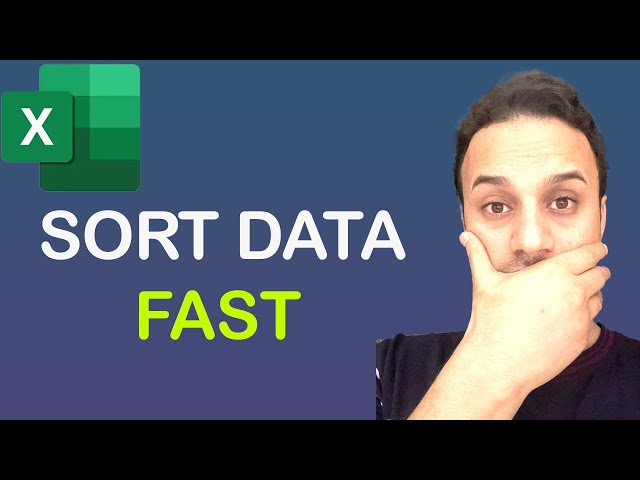 How to Sort Data in Excel (2025) | Data Cleaning for Analysis