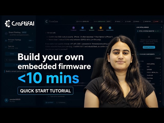 FirmGen Demo | Build Your Own Embedded Firmware in Under 10 Minutes