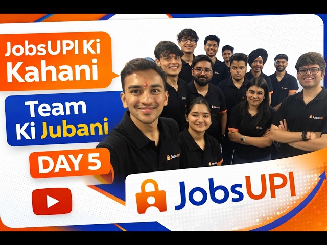 JobsUPI Day 5 | Full Stack Developer Interview | System Itna Fast Kaise?