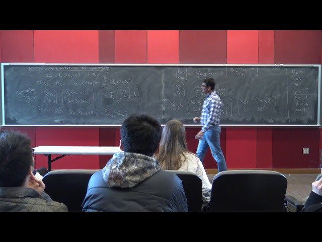 ECE 5759: Nonlinear Optimization Lec 31