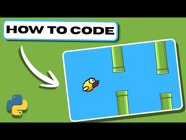 How to code Flappy Bird using Pygame
