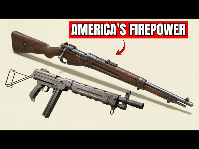 Every U.S. Weapon Used in WW2 Explained in 12 Minutes