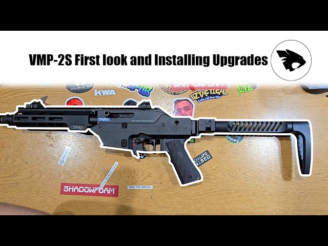 VMP-2S: Initial testing then throwing in some upgrades! #airsoft #airsofttech