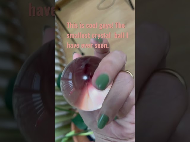 Amazing crystal ball #feverish chic