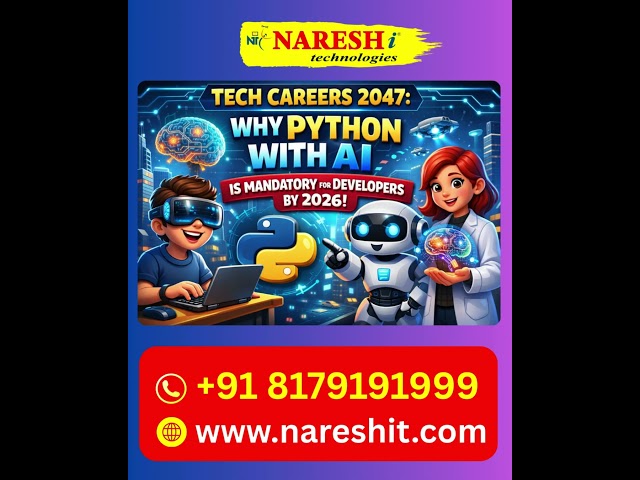 Tech Careers 2047: Why Python with AI Is Mandatory for Developers by 2026