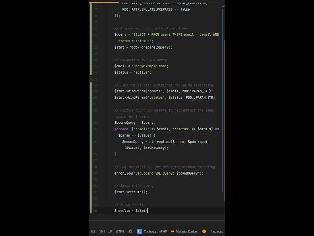 How can #php effectively debug SQL queries? #php Trick to Debug SQL Queries Like a Pro!