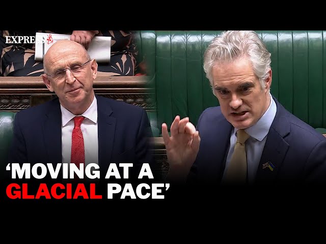 'HE DOESN'T KNOW HIS DIARY!' - Tory MP TEARS INTO Secretary of Defence in Commons CLASH