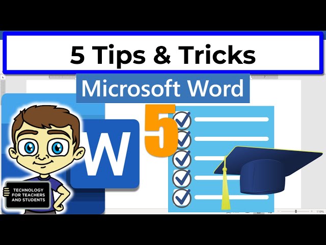 5 Tips and Tricks to Master Microsoft Word