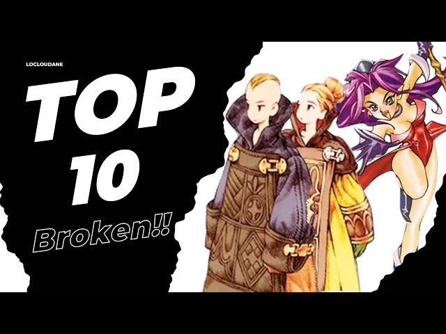 Top 10 Broken Classes and Jobs in RPGs