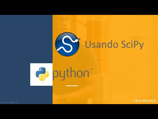 Tutorial de SciPy - Nivel básico