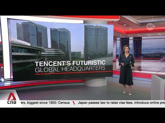 Inside 'Penguin Island': Chinese tech giant Tencent's city-sized HQ