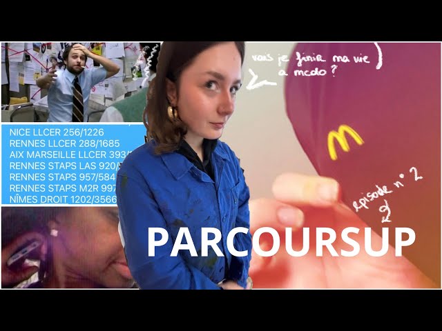 LES RÉSULTAT PARCOUSUP | ai-je un avenir en dehors du mcdo ? Ep.2 