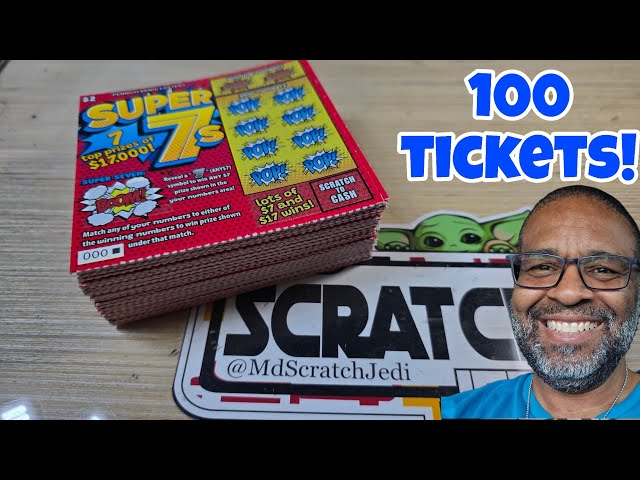 Super 7's is always a fun scratch off to play!