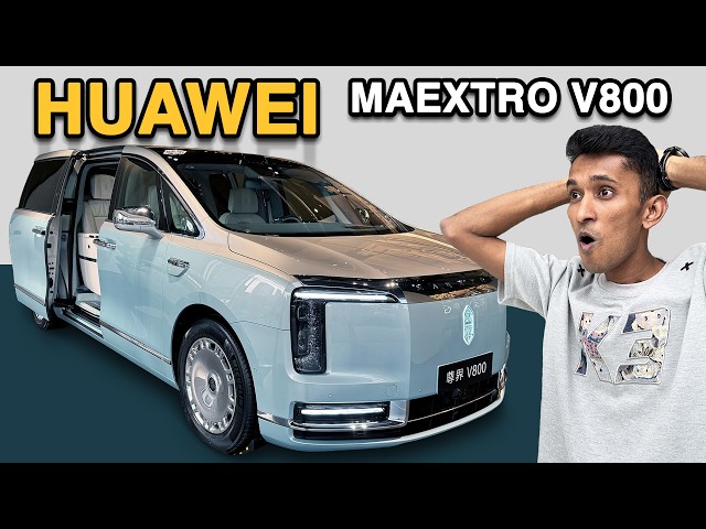 Inside the $100K+ HUAWEI MAEXTRO V800 | The Future of First-Class Travel Full Tour