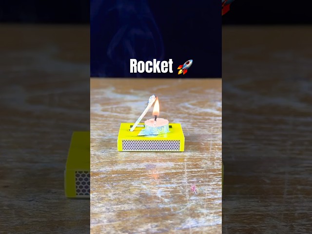 How To Make a Matchbox Rocket