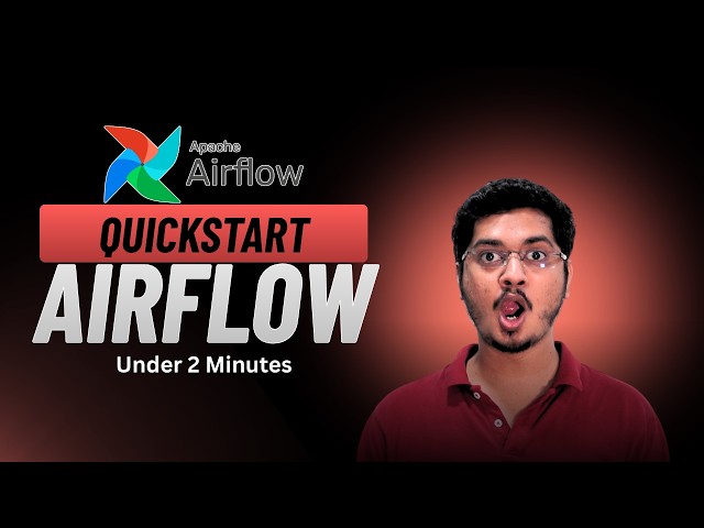 Apache Airflow 3+ QuickStart Under 2 Minutes