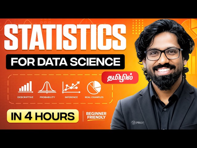 Statistics One Shot Full Course in Tamil (Beginners Friendly)