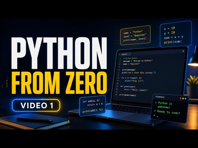 Python #1 | Python Basics and match case with project.