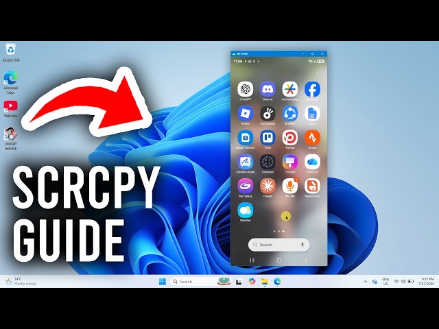 SCRCPY Setup On Windows & Android - Tutorial