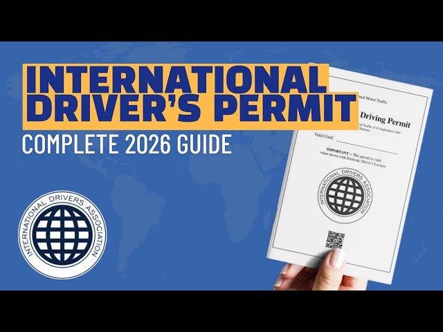 International Driver's Permit 2026 Guide - Do you need an IDP?