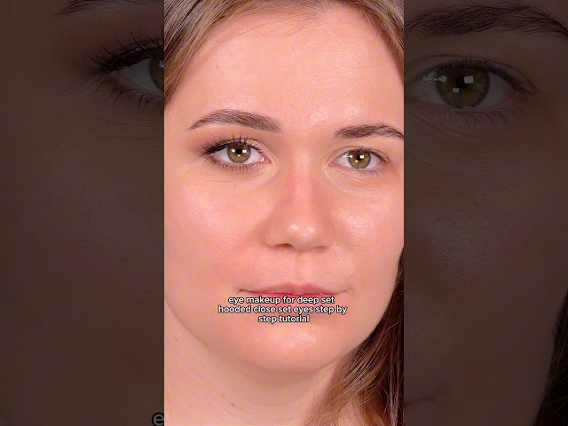 DEEP SET + HOODED EYE MAKEUP TUTORIAL