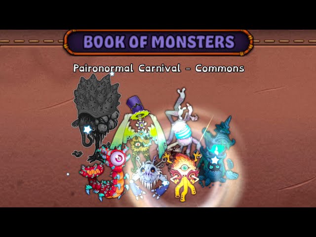 Minor Paironormal Carnival - How to get Monsters