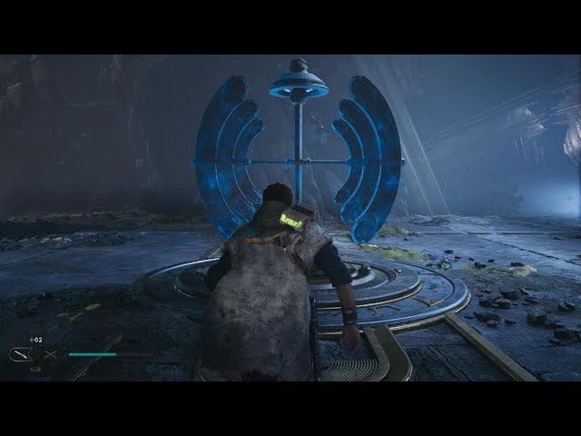 Devastated Settlement - How to get the Orb out of the glass room | Star Wars Jedi Survivor