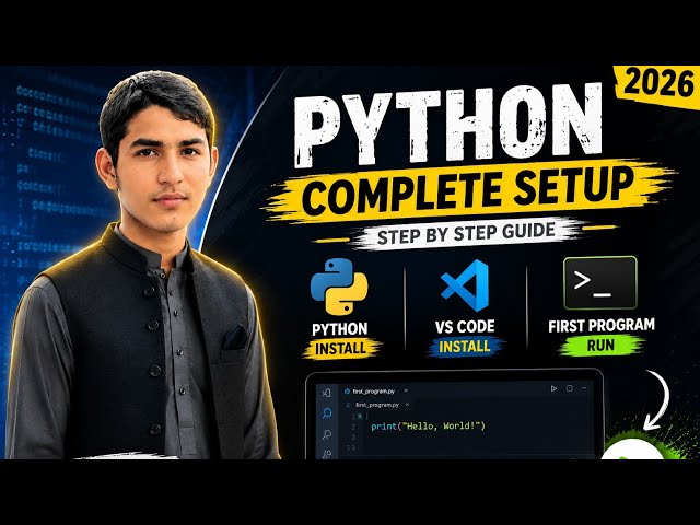 The Only Python Setup Guide You Need | VS Code Included