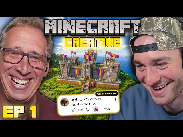 You Decide What We Build Next! (Minecraft Creative) [Episode 1]
