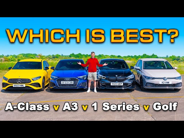 BMW 1 Series v A-Class v Audi A3 v Golf: The Ultimate Quality Test