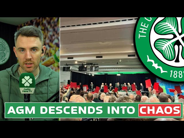 CELTIC AGM DESCENDS INTO CHAOS! | REACTION