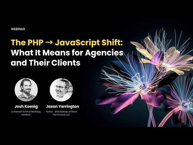 The PHP → JavaScript Shift: What It Means for Agencies and Their Clients