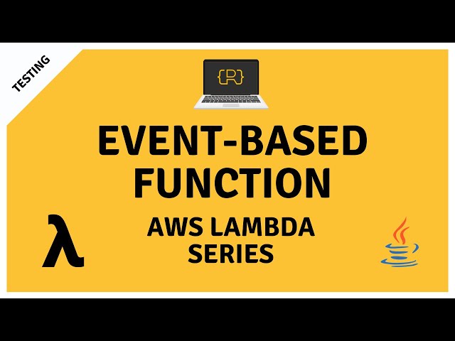 Event-based AWS Lambda Function with Java and Maven using S3 Events