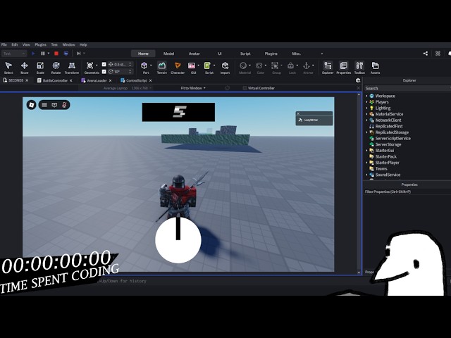 CODE WITH ME | Roblox Seconds Development Stream #1
