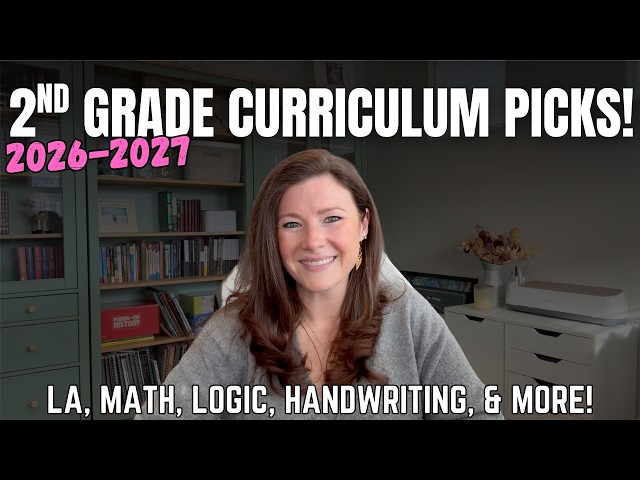 2nd Grade Homeschool Curriculum Picks 2026-2027 || Math, LA, and More!