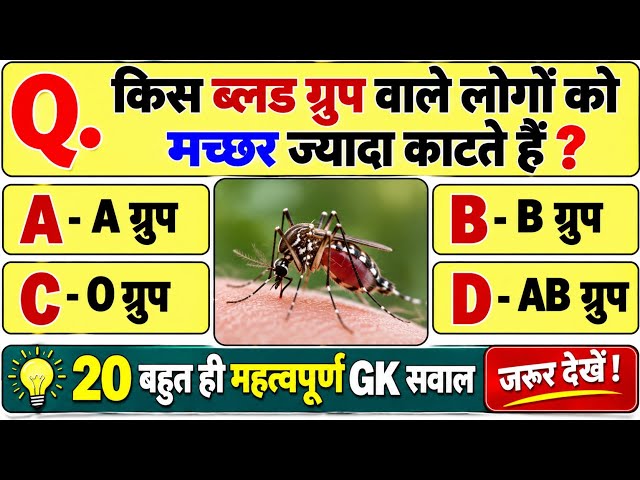 GK Question || GK In Hindi || GK Question and Answer || GK Quiz || General Knowledge Questions Video