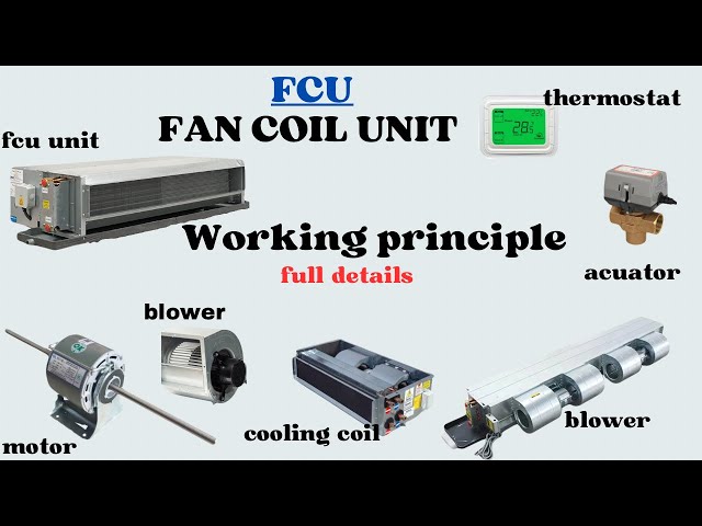 FCU working principle|what is FCU in HVAC system|FCU|HVAC|mech.tech.Ashraf