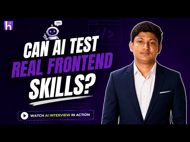 AI Interviews a Senior Frontend Developer | ARIA in Action