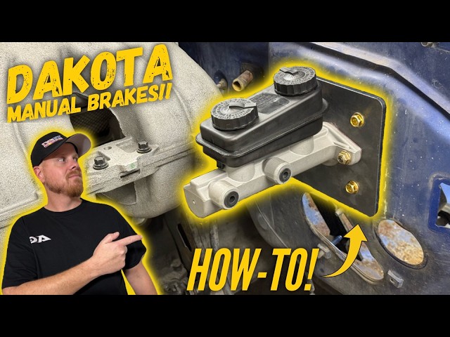 1987-96 Dakota Manual Brake Conversion!!