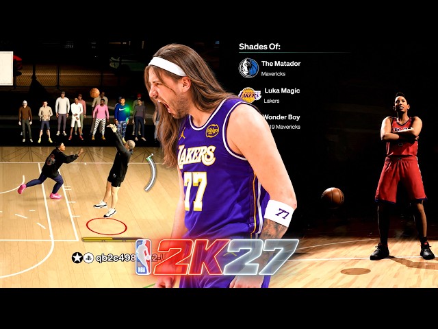I MADE THE FEMALE LUKA DONCIC BUILD IN NBA 2K27...