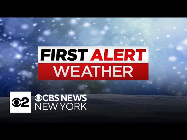 First Alert Weather: Sunday 1 p.m. NYC nor'easter update - 2.22.26