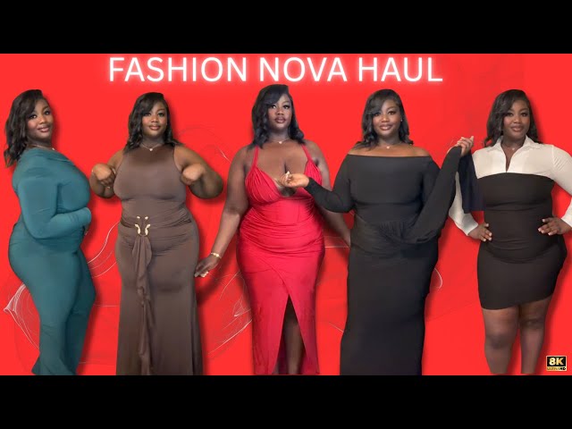 PLUS SIZE FASHION NOVA HAUL 2026: Date Night\ Night Out - Outfit Ideas | Size XL | I'm OBSESSED!