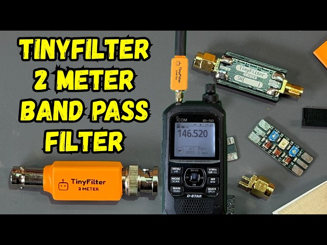 TinyFilter 2 Meter Band Pass Filter by K6STR & N6ARA
